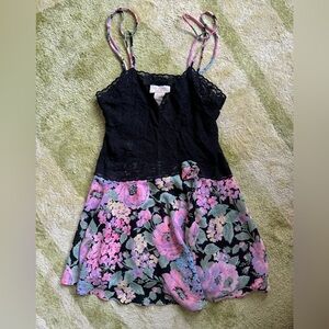 Victoria’s Secret lace and silky slip